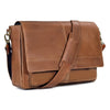Greenwich Leather Messenger Bag For Men