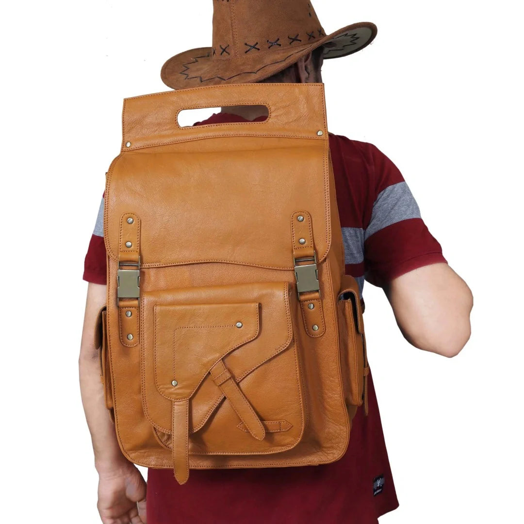 The Jazz Leather Backpack