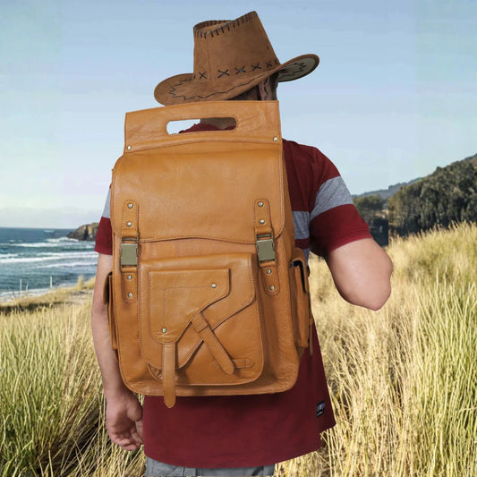 The Jazz Leather Backpack