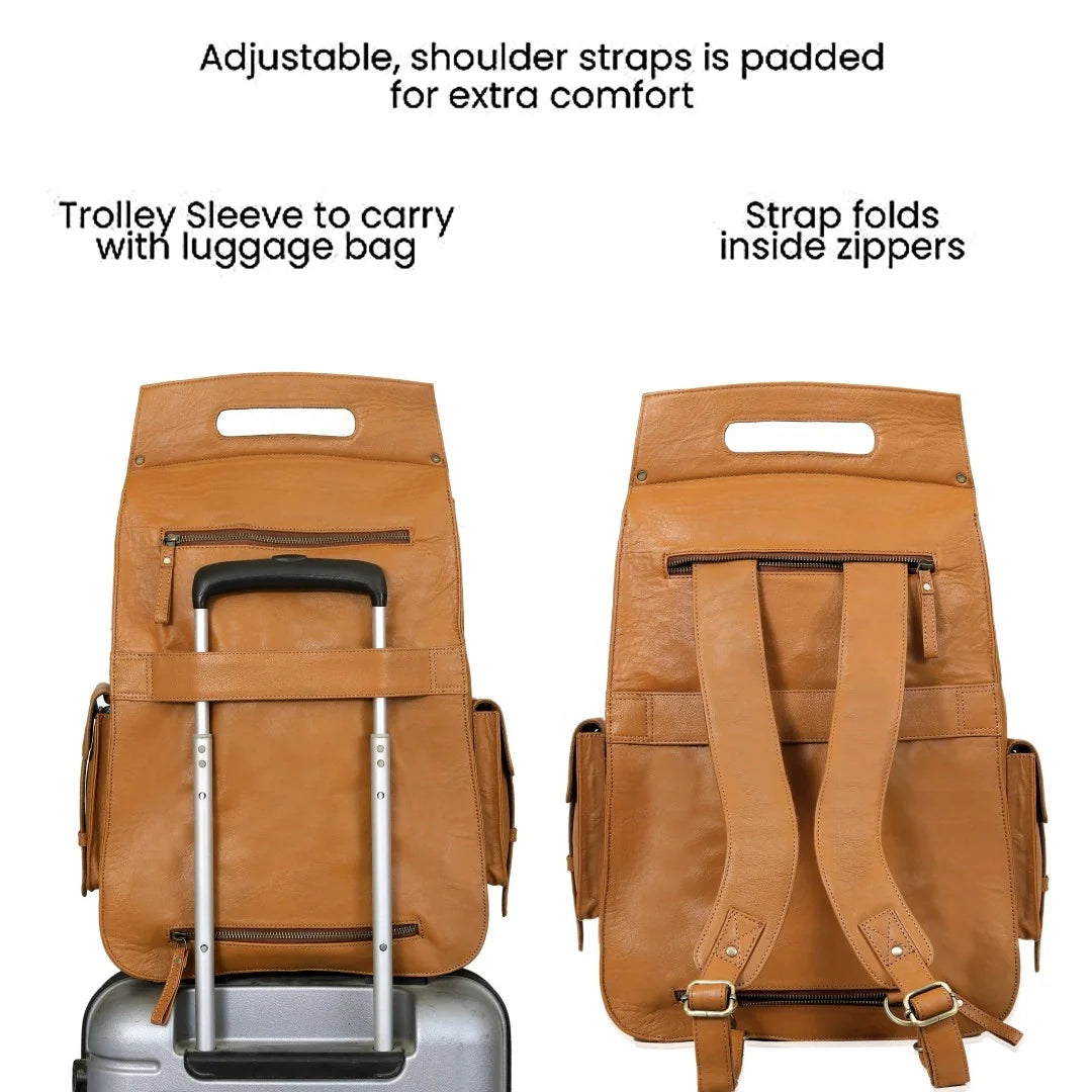 The Jazz Leather Backpack