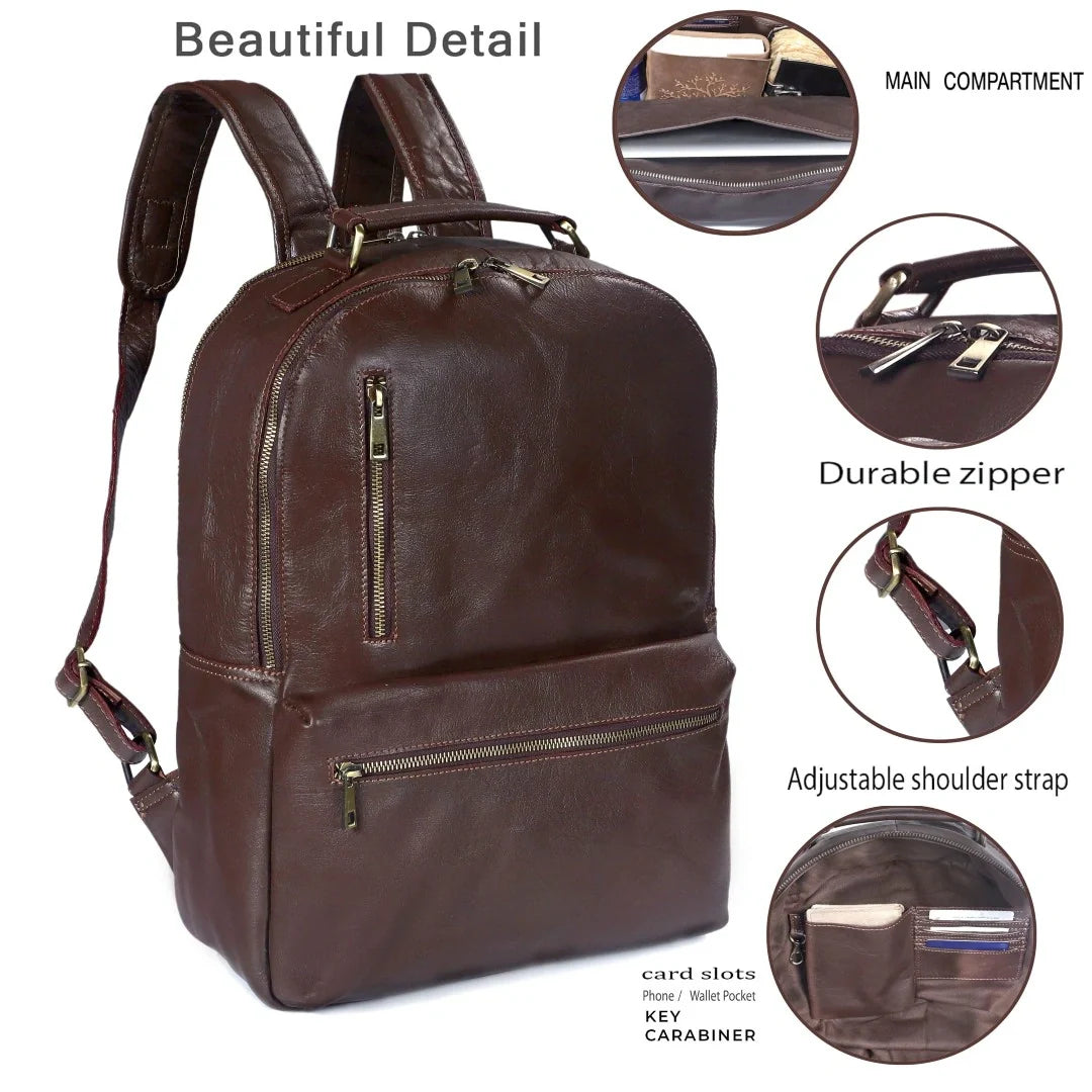 The Journey Leather Backpack