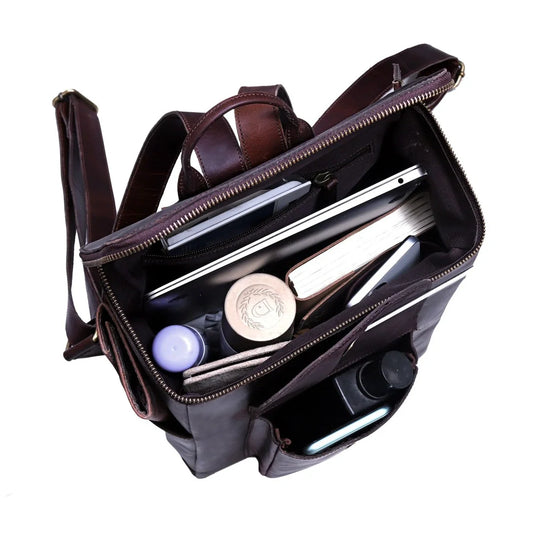 The Kodak Leather Backpack