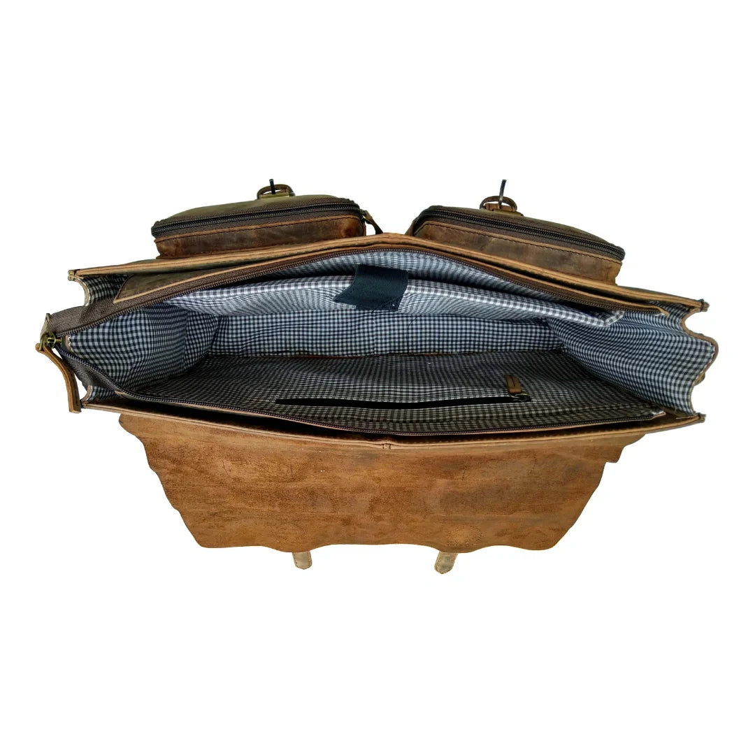 The Leather Messenger For Men's