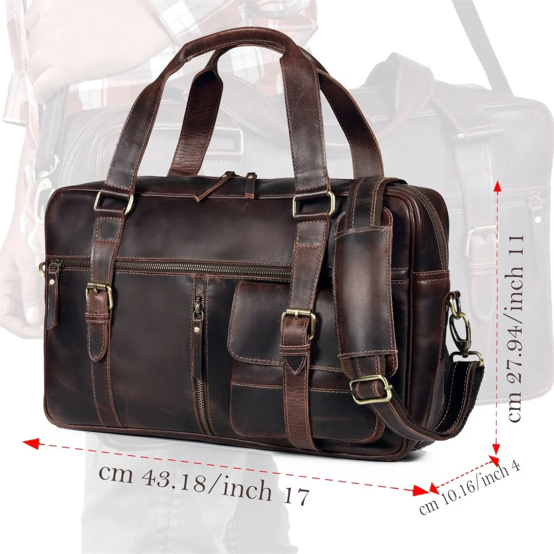 The Legacy Leather briefcase