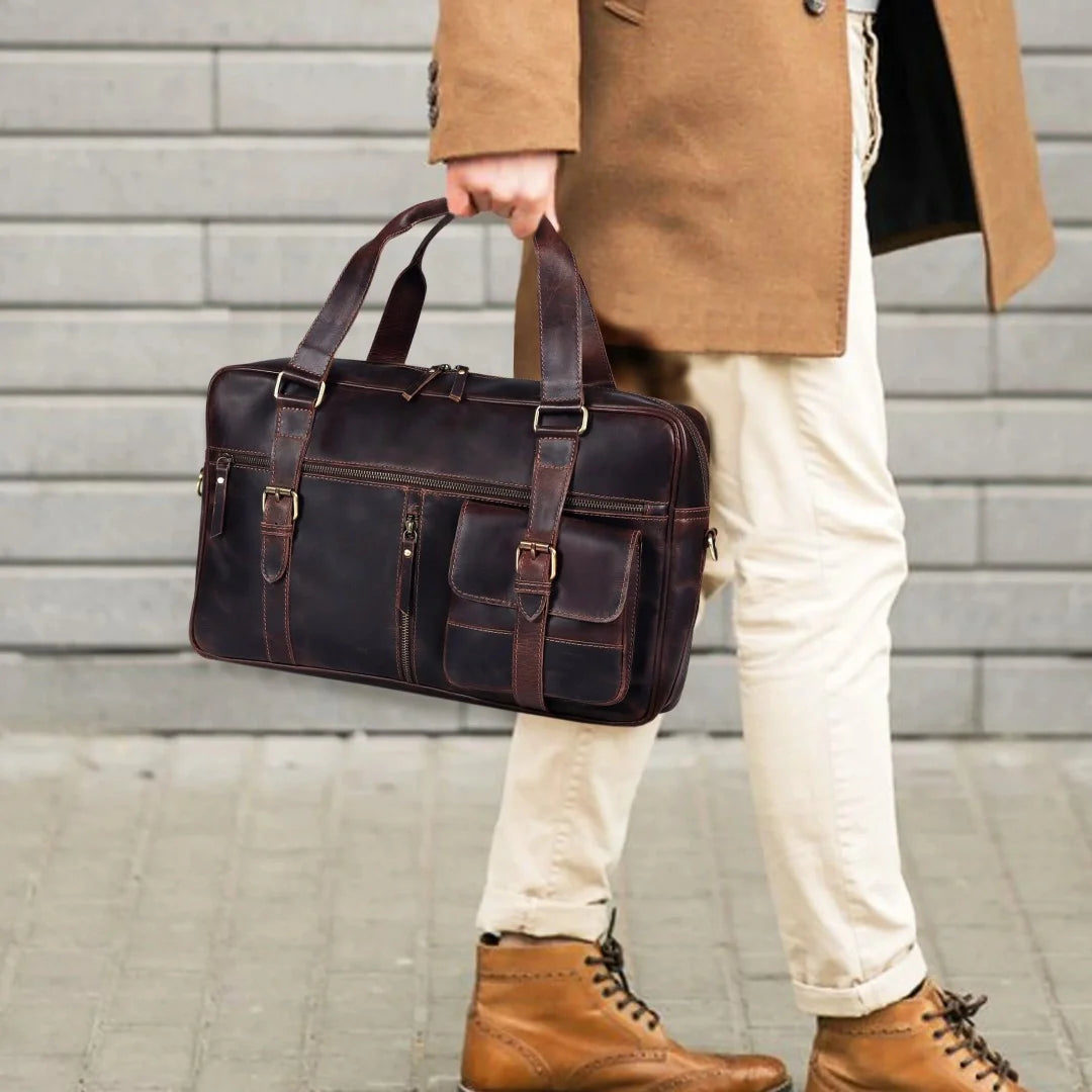 The Legacy Leather briefcase
