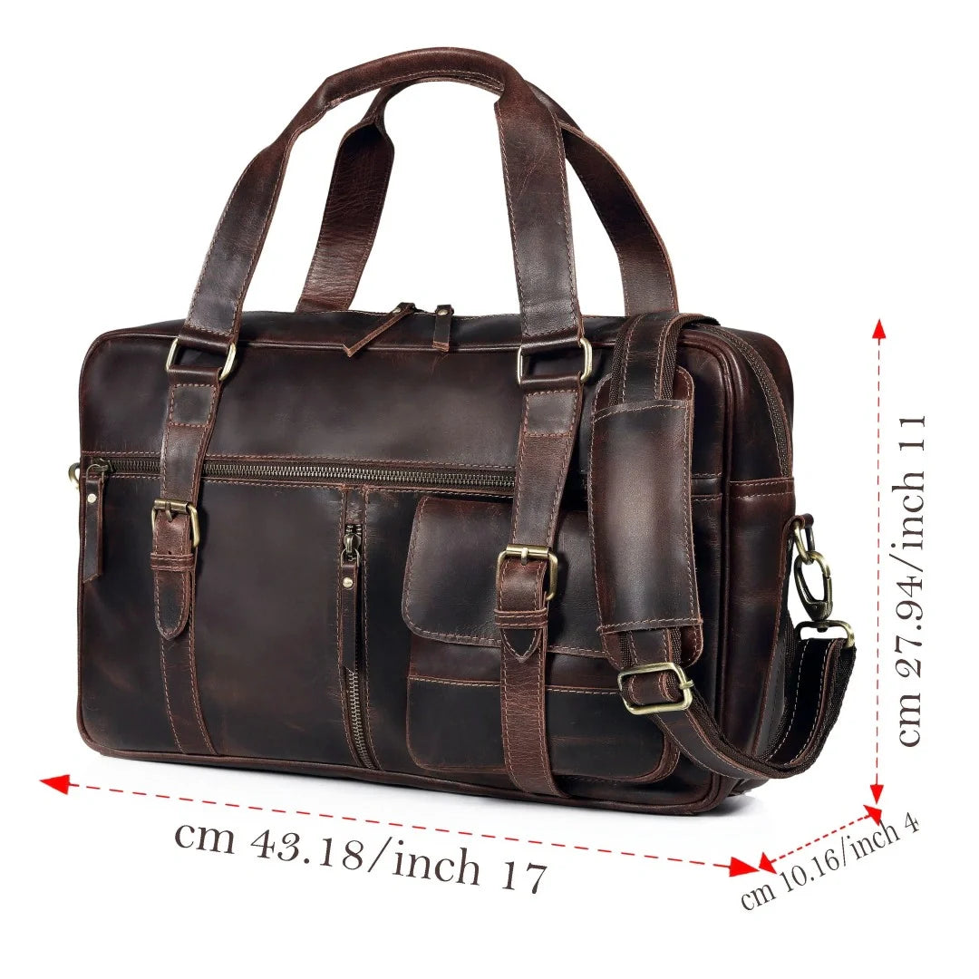 The Legacy Leather briefcase