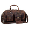 The Legendary Vintage Classic Buffalo Leather Travel Duffle Bag