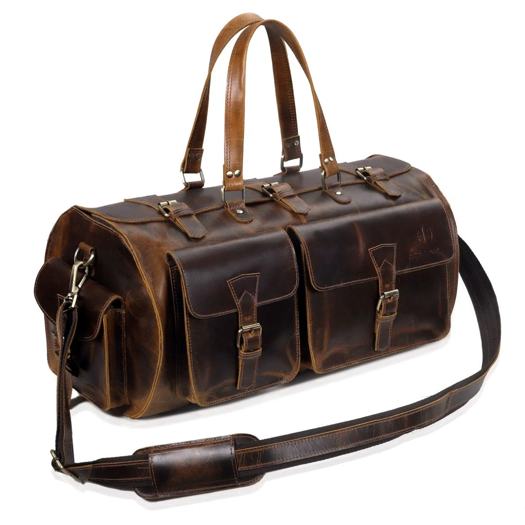 The Luxurious Leather Duffle Bag