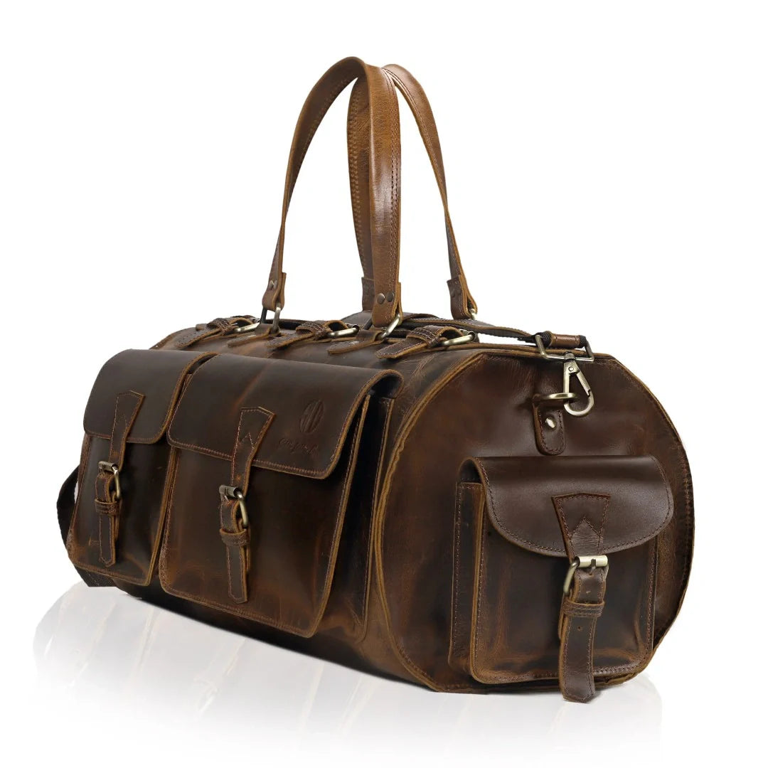 The Luxurious Leather Duffle Bag