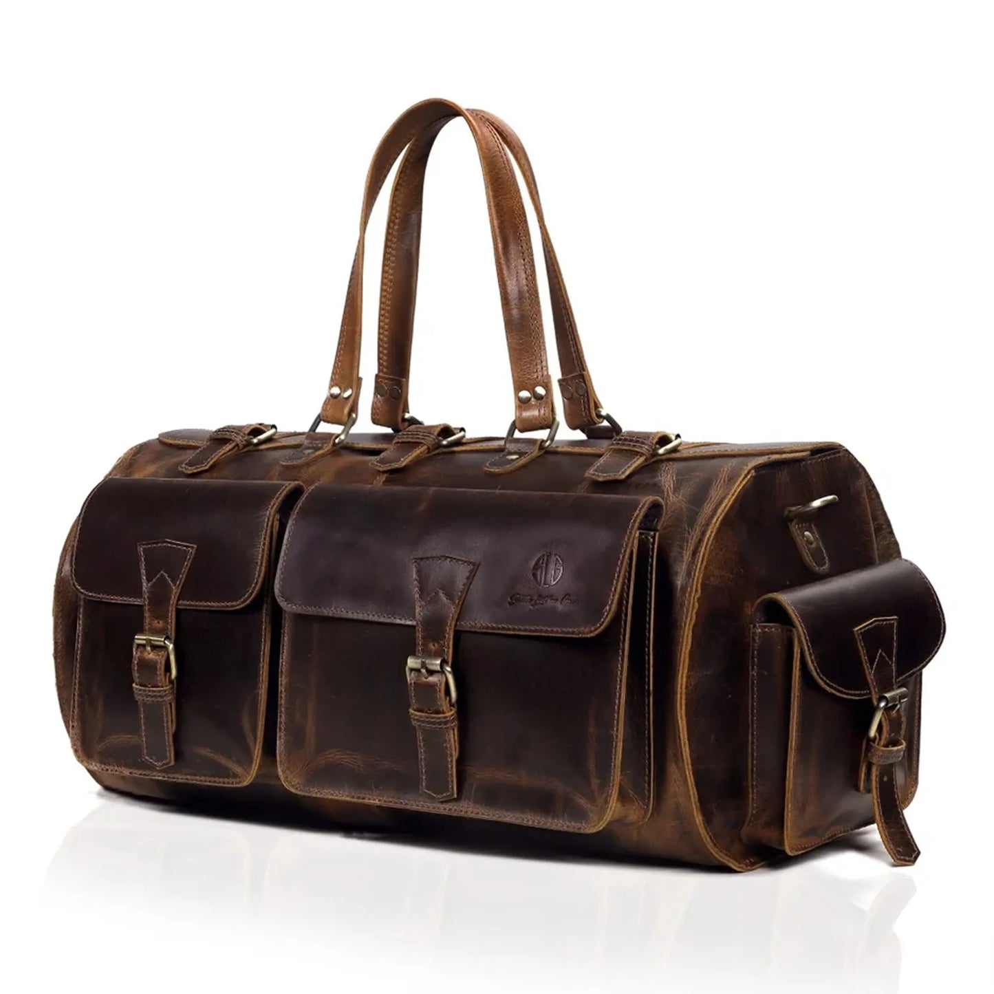 The Luxurious Leather Duffle Bag
