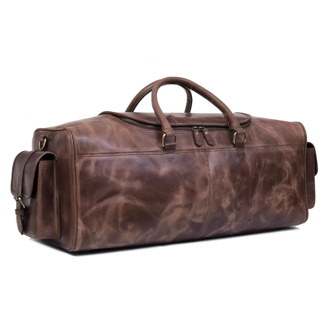 The Overnight Leather Duffle Bag