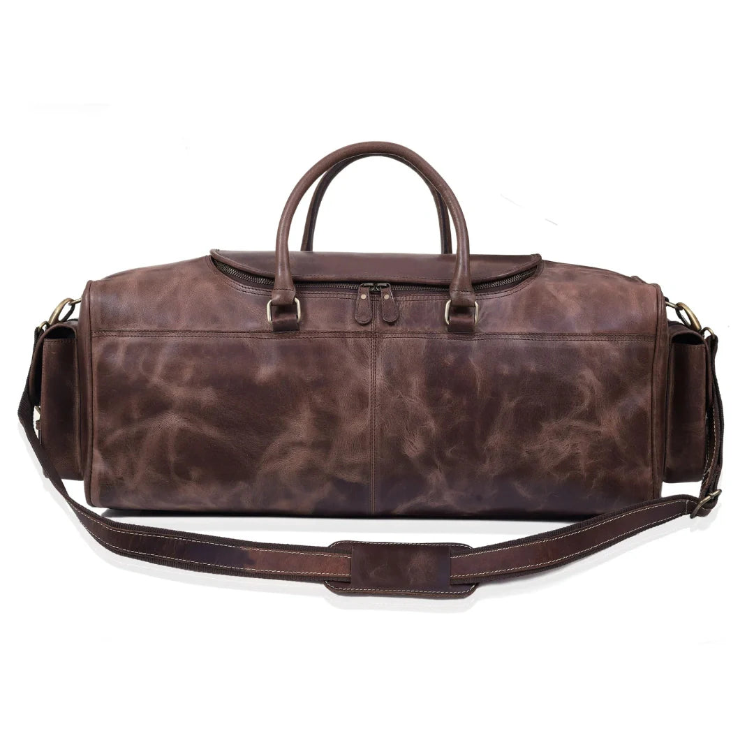 The Overnight Leather Duffle Bag