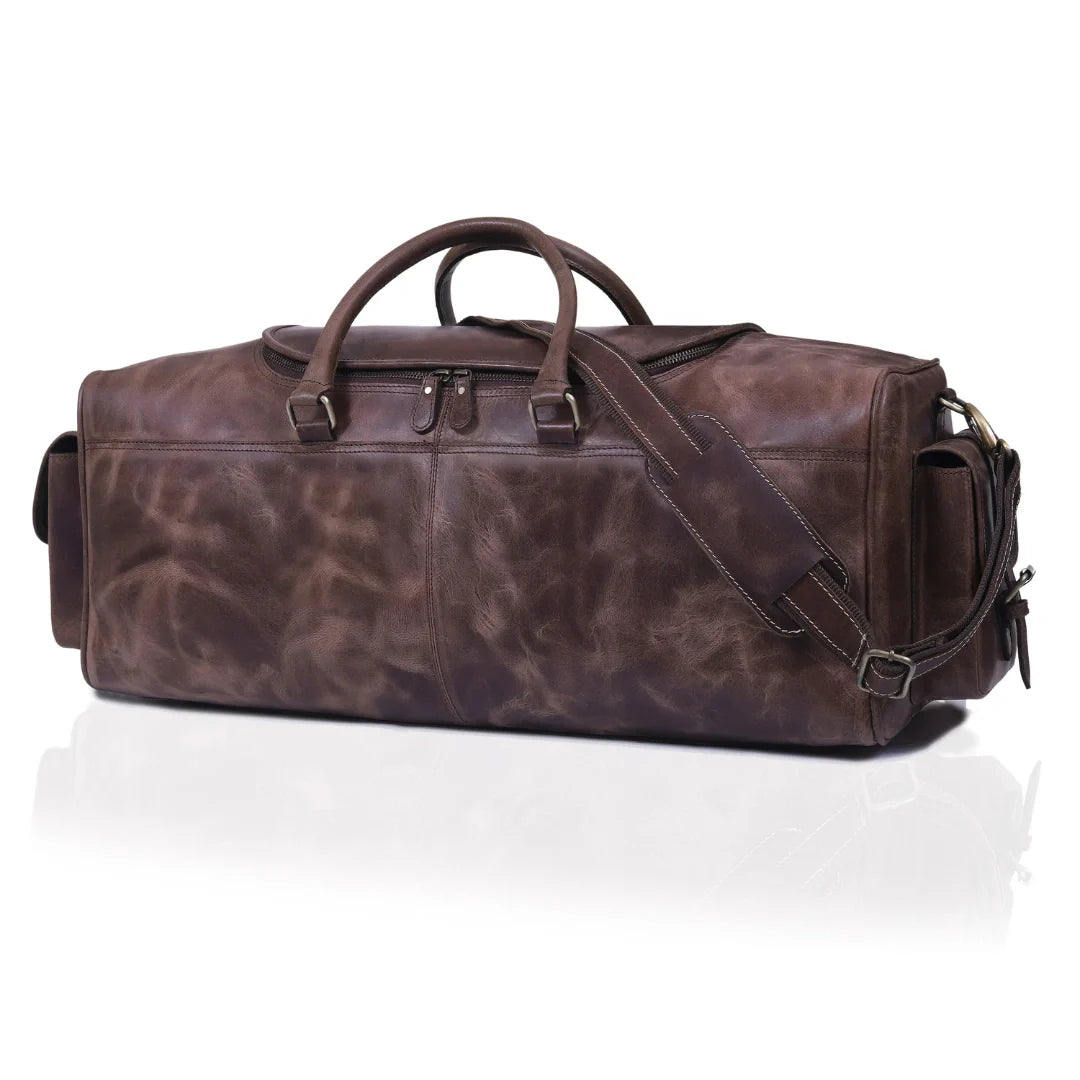 The Overnight Leather Duffle Bag