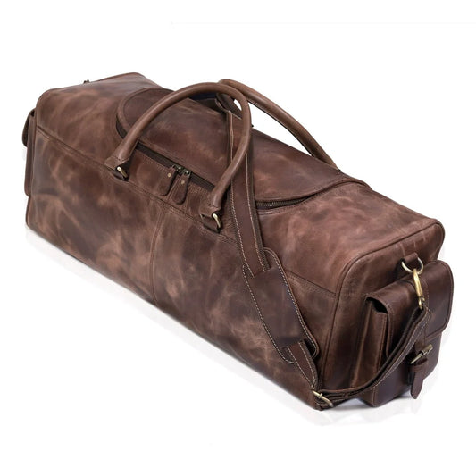 Newbury Leather Duffle Bag For Men