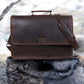 The Paradise Leather Messenger Bag For Men
