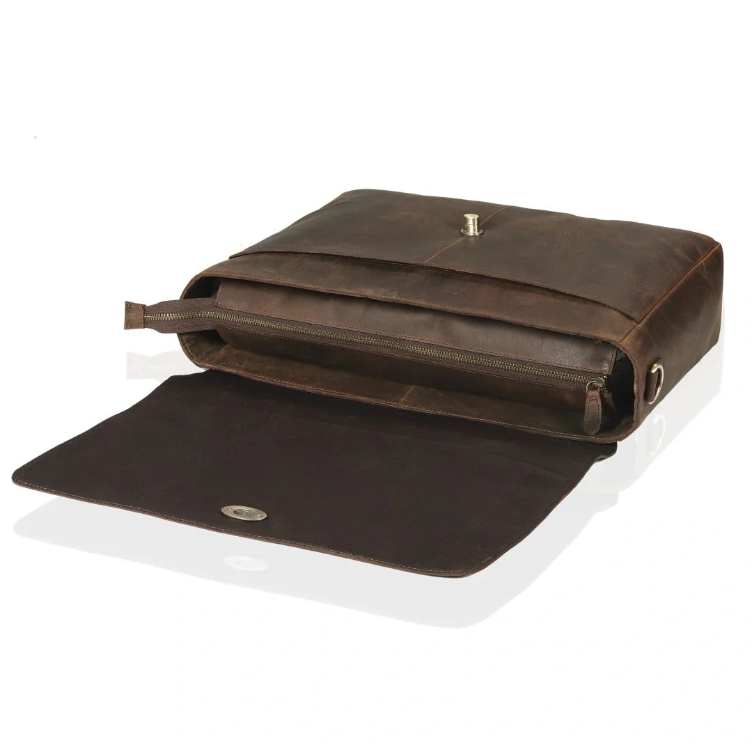 The Porter Leather Messenger bag