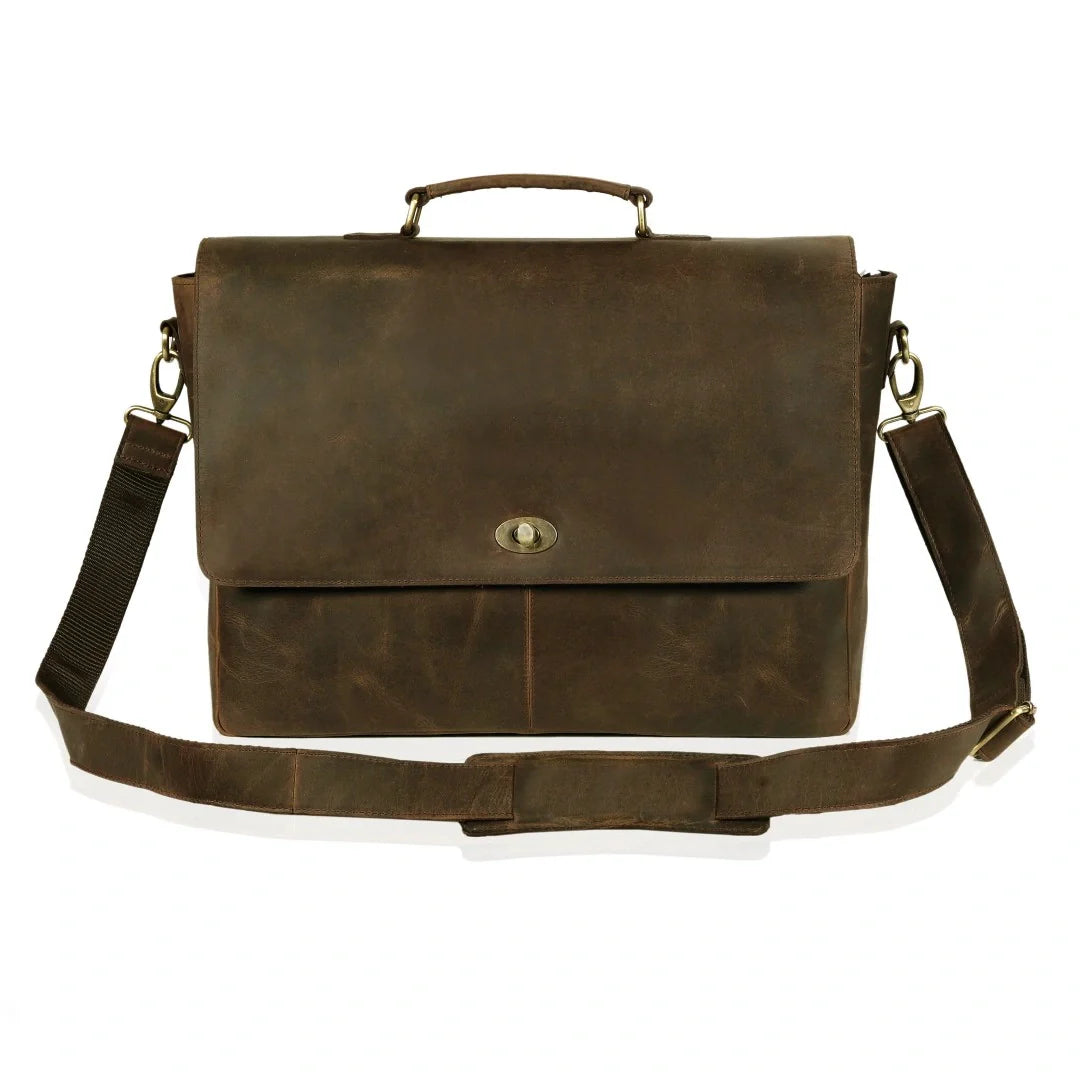 The Porter Leather Messenger bag