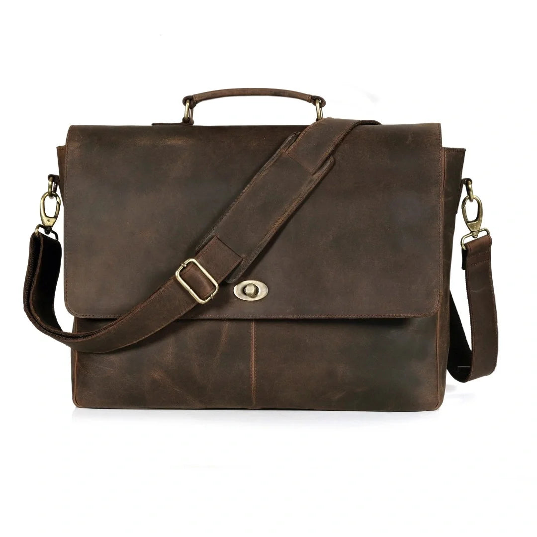 His & Hers Full Grain Leather Combo