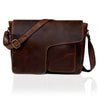 The Saturn Buffalo Leather Messenger Bag