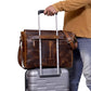 The Saturn Buffalo Leather Messenger Bag