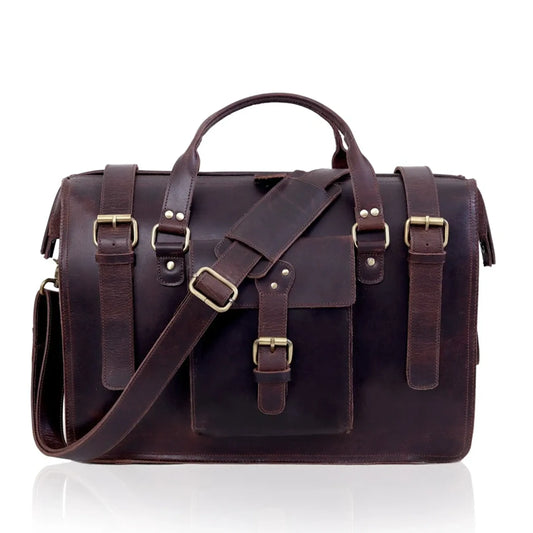 The Signature Leather Briefcase