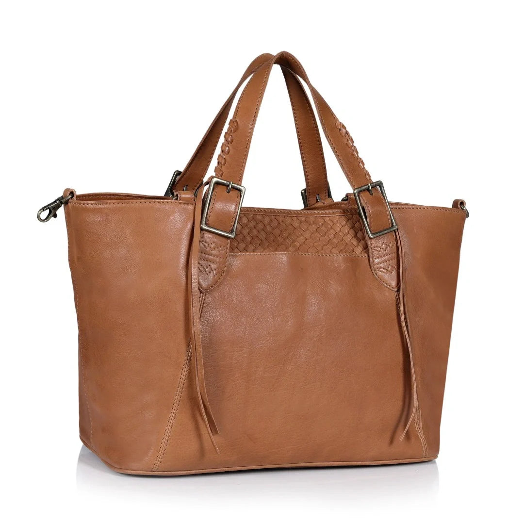 The Sunrise Leather Tote
