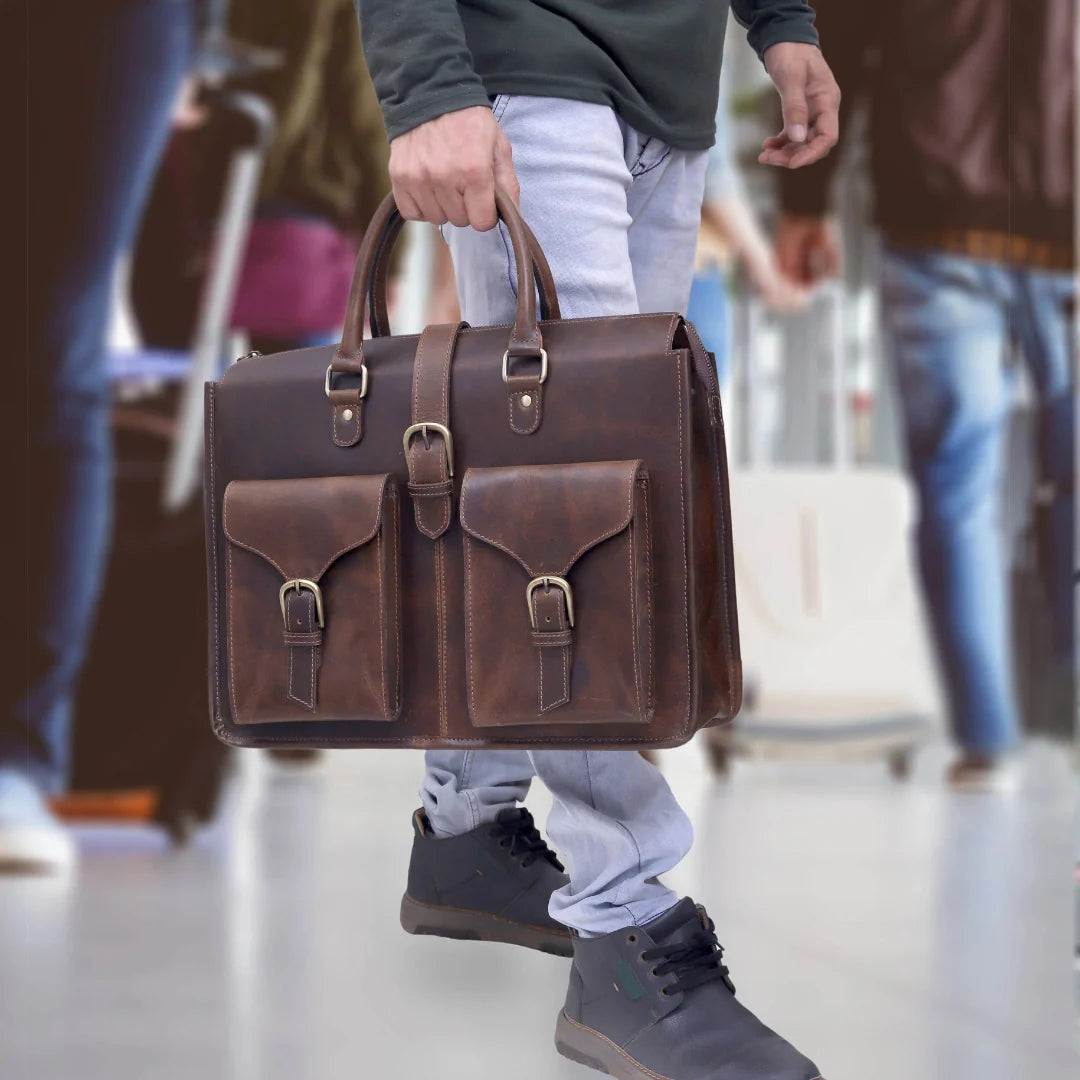 The Titanic Leather Bag