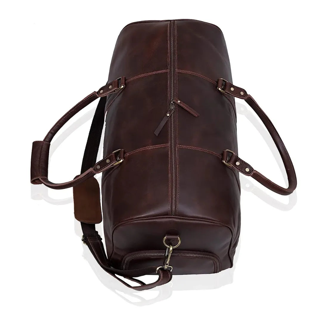 The Unesco Leather Duffle Bag