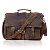 The Vintage Buffalo Leather Messenger Bag
