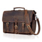 The Vintage Buffalo Leather Messenger Bag