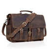 The Vintage Buffalo Leather Messenger Bag