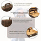 The Vintage Buffalo Leather hard shell attachéd Case Briefcase