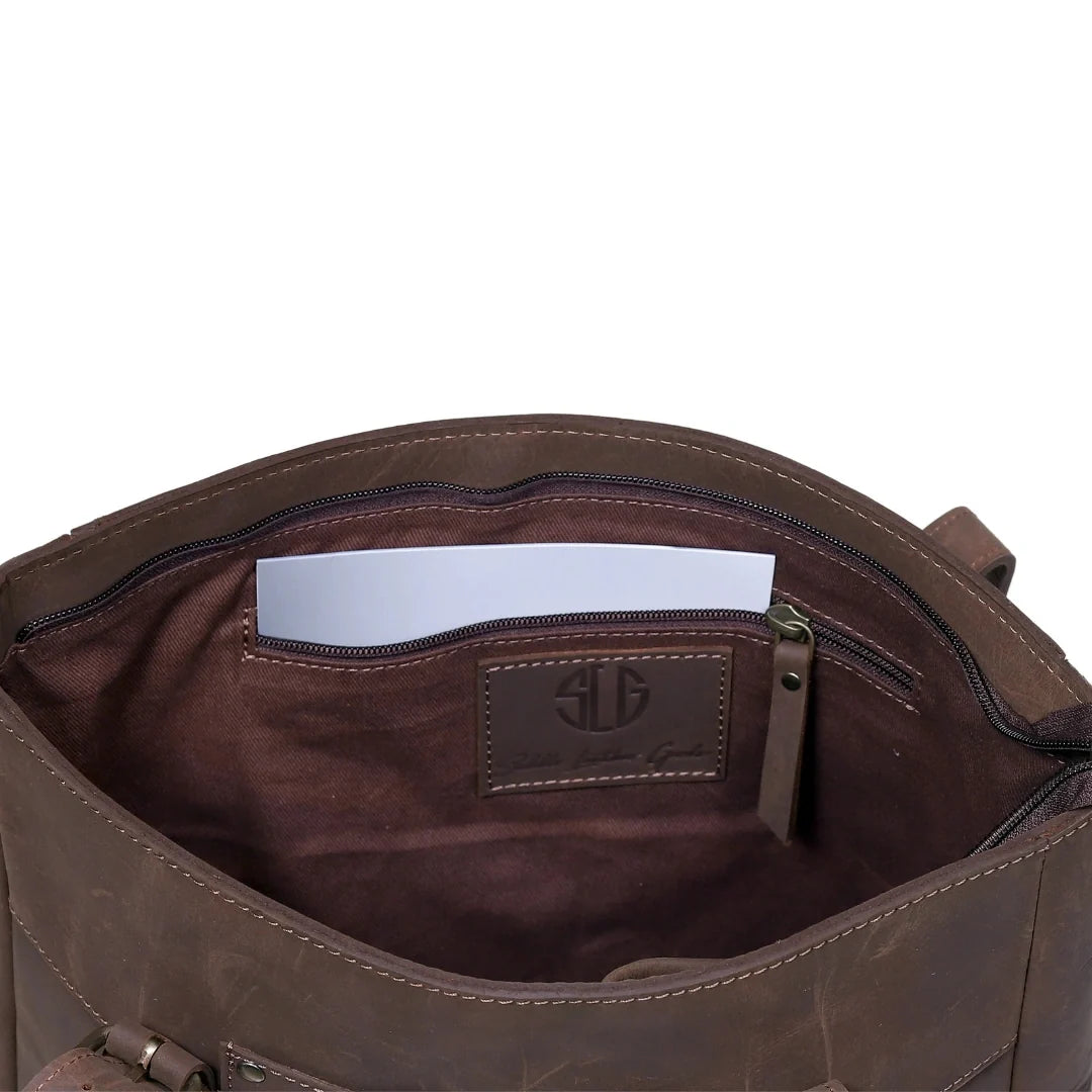 His & Hers Full Grain Leather Combo