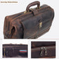 The Vintage Leather Briefcase Doctor Bag