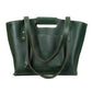 The Wine Leather Tote Bag