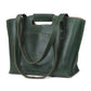 The Wine Leather Tote Bag