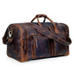 The Drifter Duo - Buffalo Leather Duffle Bag & Backpack Combo