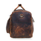 Vintage Radiant Buffalo Leather Duffle Bag